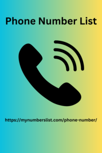 Phone Number List