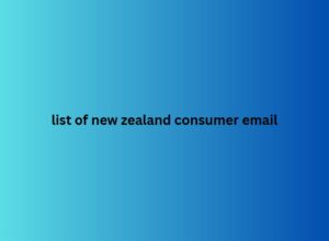 list of new zealand consumer email