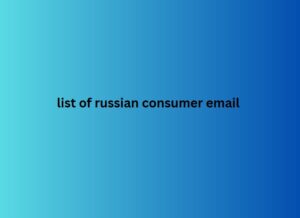 list of russian consumer email