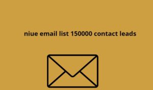 niue email list 150000 contact leads